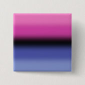 Gradient Omnisexual Pride Flag – Omnisexual Flag Vierkante Button 5,1 Cm (Voorkant)