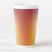 gradiënt ontwerp achtergrond op latte mok (Voorkant)