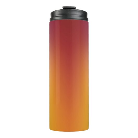gradiënt ontwerp achtergrond op thermische tumbler thermosbeker (Voorkant)