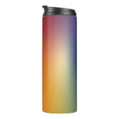 gradiënt ontwerp achtergrond op thermische tumbler thermosbeker (Geroteerd rechts)