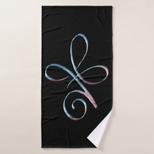 Gradiënt Onvoorwaardelijke Liefde Bad Handdoek (Badhanddoek)