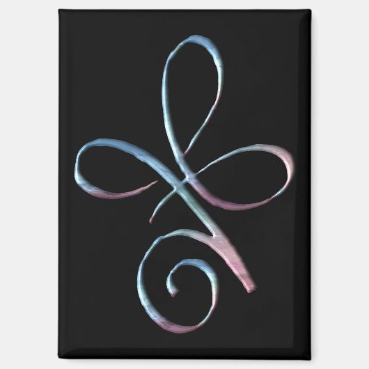 Gradient Onvoorwaardelijke Liefde Magneet (Voorkant)