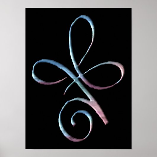 Gradient Onvoorwaardelijke Liefde Poster (Voorkant)