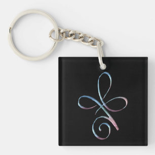 Gradient Onvoorwaardelijke Liefde Sleutelhanger