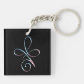 Gradient Onvoorwaardelijke Liefde Sleutelhanger (Achterkant)