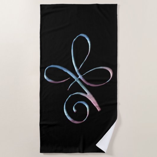 Gradient Onvoorwaardelijke Liefde Strandlaken (Voorkant)