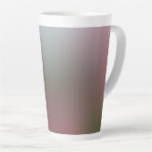 gradiënt op witte latte mok (Rechterhoek)