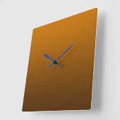 Gradient Orange - deep to light | Mood Background| Vierkante Klok (Hoek)