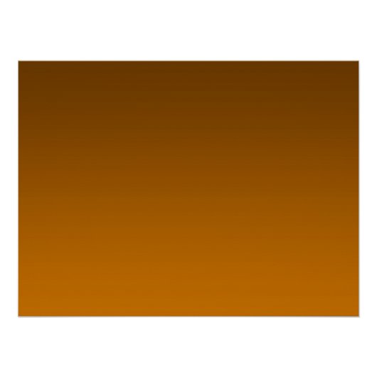 Gradiënt Oranje - licht naar diep | Stemming Achte Perfect Poster (Voorkant)