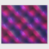 Gradiënt Paars Roze Fusie Donker Abstract Patroon Cadeaupapier (Vlak)