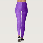 Gradiënt Paarse elegante Leggings (Achterkant)