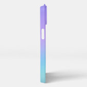 Gradiënt paarse lavendel iPhone hoesje (Rechterkant)