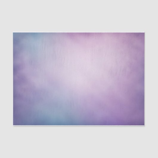 Gradiënt Paarse, Lila, Blauw Elegant Tissuepapier (Voorkant)