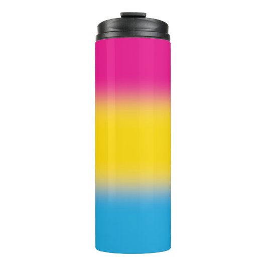 Gradient Panseksueel Pride Thermosbeker (Voorkant)