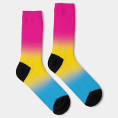 Gradient Panseksuele Trots  Sokken (Rechts)