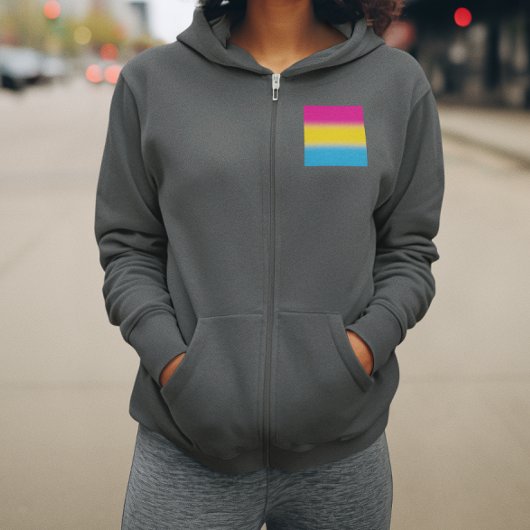 Gradient Pansexual Pride Flag – Kleurrijke Pan Fla Hoodie
