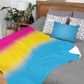 Gradient Pansexual Pride Flag – Kleurrijke Pan Fla Sherpa Deken