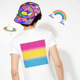 Gradient Pansexual Pride Flag – Kleurrijke Pan Fla T-shirt