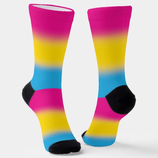 Gradient Pansexual Pride Sokken (Gebogen)