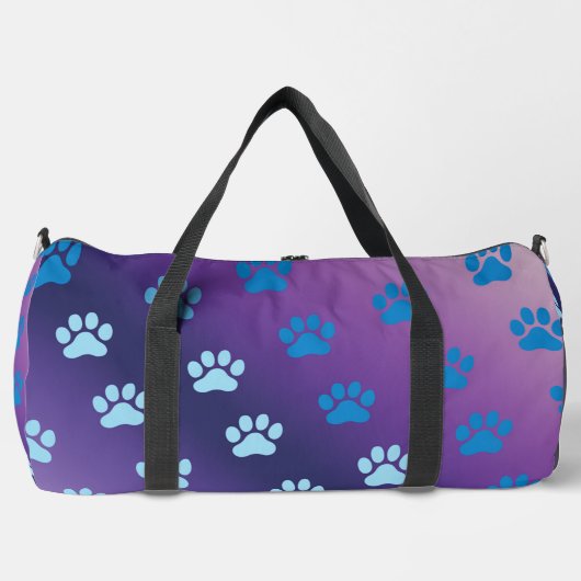 Gradient Paw Print Stylish  Plunjezak (Voorkant)