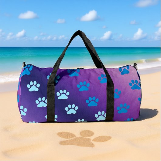 Gradient Paw Print Stylish  Plunjezak