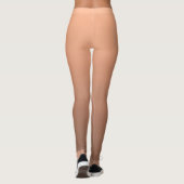 Gradiënt Perzik - diep naar licht | Seizoensstemmi Leggings (Achterkant)
