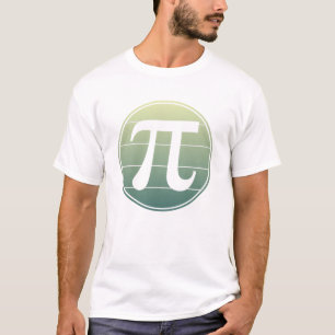 Gradiënt Pi Symbool Pi-dag Gelukkige Pi-dag Wisk T-shirt