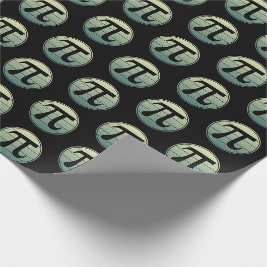 Gradiënt Pi Symbool Pi dag | Vroegtijdige Wiskunde Cadeaupapier (Hoek)