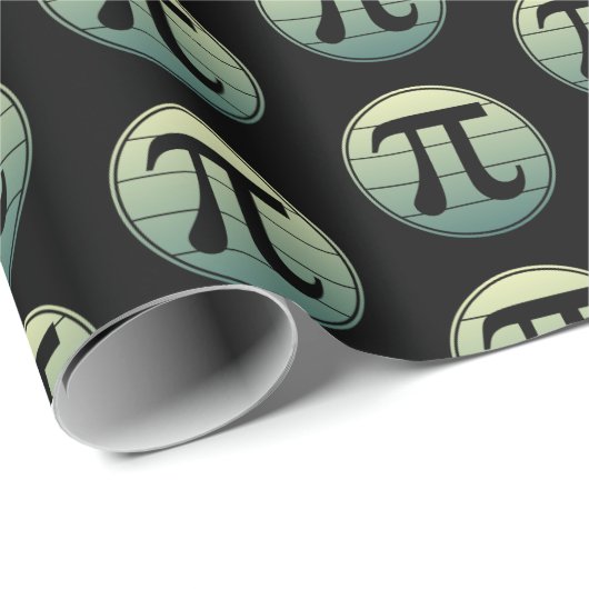 Gradiënt Pi Symbool Pi dag | Vroegtijdige Wiskunde Cadeaupapier (Rol Hoek)