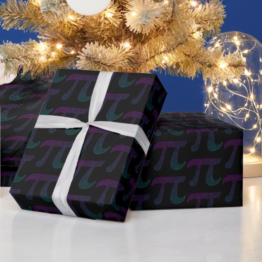 Gradiënt Pi Symbool Pi dag | Vroegtijdige Wiskunde Cadeaupapier (Feestdagen)