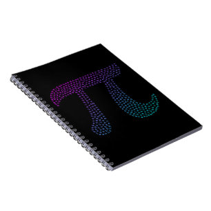 Gradiënt Pi Symbool Pi dag   Vroegtijdige Wiskunde Notitieboek