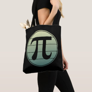 Gradiënt Pi Symbool Pi dag   Vroegtijdige Wiskunde Tote Bag