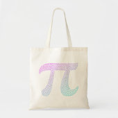 Gradiënt Pi Symbool Pi dag | Vroegtijdige Wiskunde Tote Bag (Voorkant)