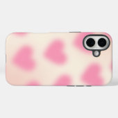 Gradient Pink Heart Case-Mate iPhone Case (Achterkant (horizontaal))