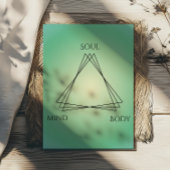 Gradiënt Poster Geest Lichaam en Ziel, Aura poster