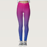 Gradiënt Pride Patroon: Bi Leggings<br><div class="desc">Een gradiënt gebaseerd op de biseksuele pridevlag. Een stijlvolle manier om je eigen trots te shows in je biseksualiteit of anders je steun voor degenen die zich als biseksueel identificeren.</div>
