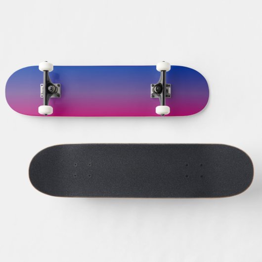 Gradiënt Pride Patroon: Bi Persoonlijk Skateboard (Horizontaal)