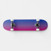 Gradiënt Pride Patroon: Bi Persoonlijk Skateboard (Horizontaal)