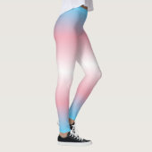 Gradiënt Pride Patten: Trans Leggings (Rechts)