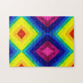Gradient Prism Rainbow Art Puzzel (Horizontaal)