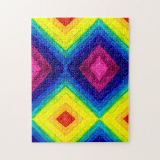 Gradient Prism Rainbow Art Puzzel (Verticaal)