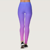 Gradient Purple Leggings - Stylish & Comfortable (Achterkant)