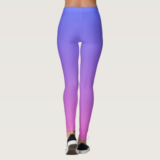Gradient Purple Leggings - Stylish & Comfortable (Achterkant)