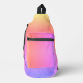 Gradiënt regenboog sling bag (Voorkant)