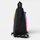 Gradiënt regenboog sling bag (Achterkant)