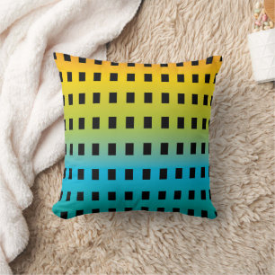 Gradient Regenboog Vierkant Kussen Home Decor