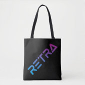 Gradiënt Retra Tote Bag (Voorkant)