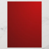 Gradiënt rood Chinees bruiloft dubbel geluk Menu (Achterkant)