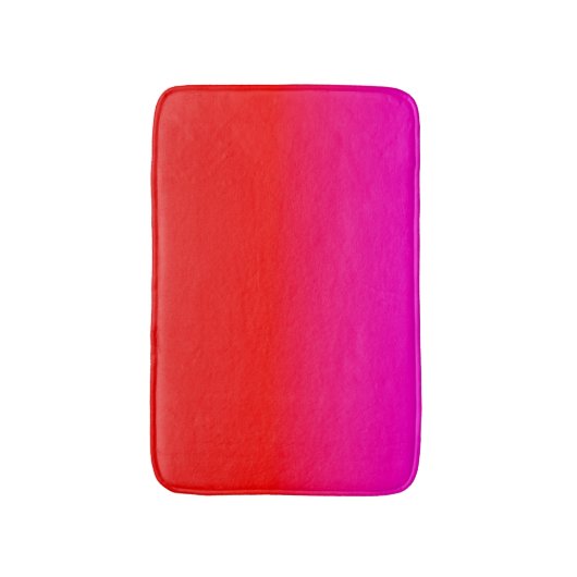 gradiënt rood roze, sjaal, rood, roze badmat (Voorkant Verticaal)