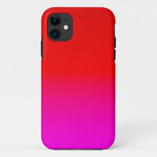 gradiënt rood roze, sjaal, rood, roze Case-Mate iPhone case